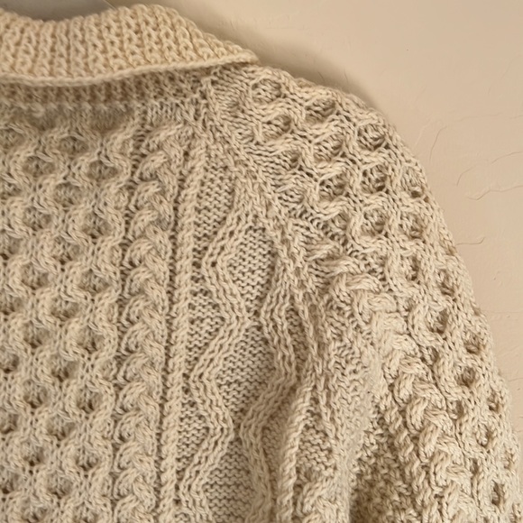 Blarney Wooden Mills Chunky Cardigan - Picture 5 of 8